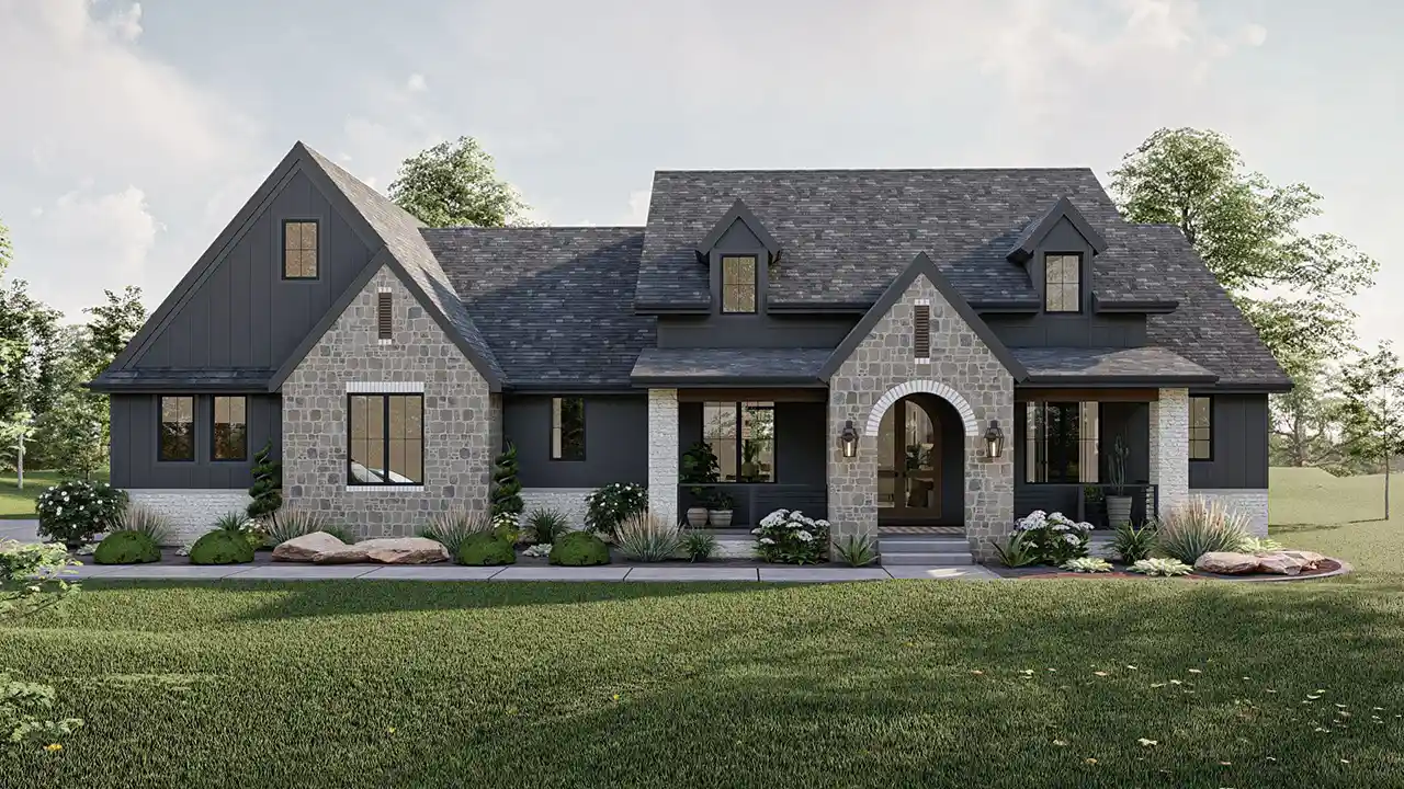 3 Bedroom, 2Bath New American HousePlan #52-703 Questions & Answers