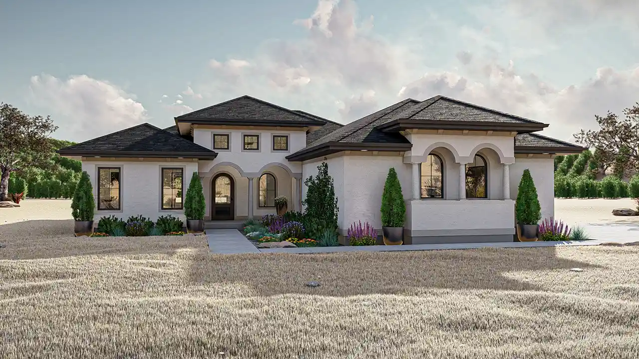 3 Bedroom, 2Bath Tuscan HousePlan #52-714 Questions & Answers