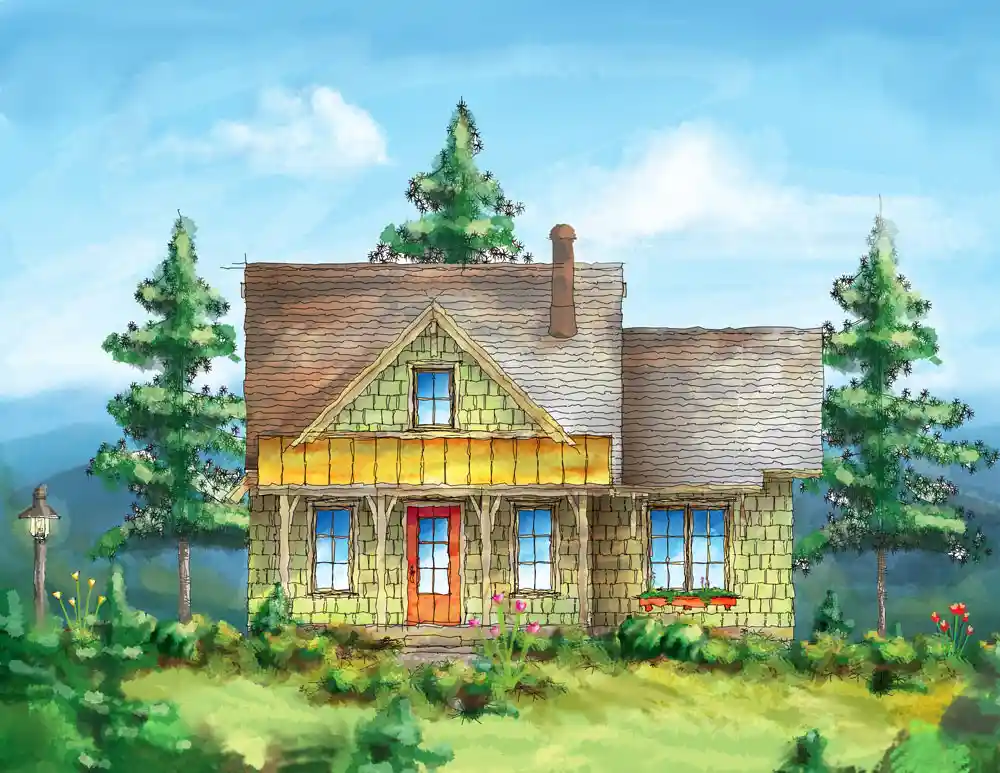 Can a garage be added to this house plan?