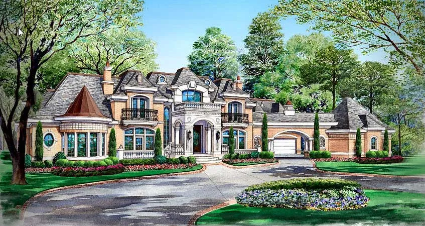 7 Bedroom, 7Bath Cottage HousePlan #63-115 Questions & Answers