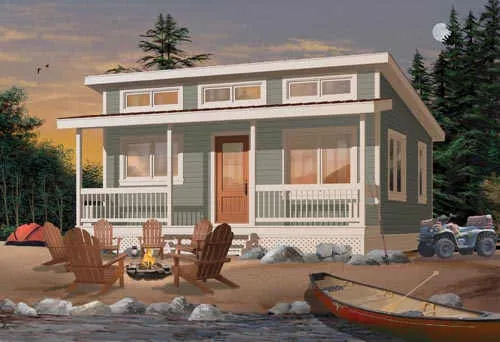 2 Bedroom, 1Bath Cottage HousePlan #5-895 Questions & Answers