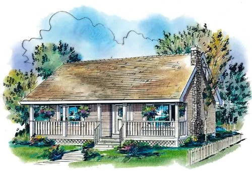 2 Bedroom, 1Bath Country HousePlan #40-129 Questions & Answers