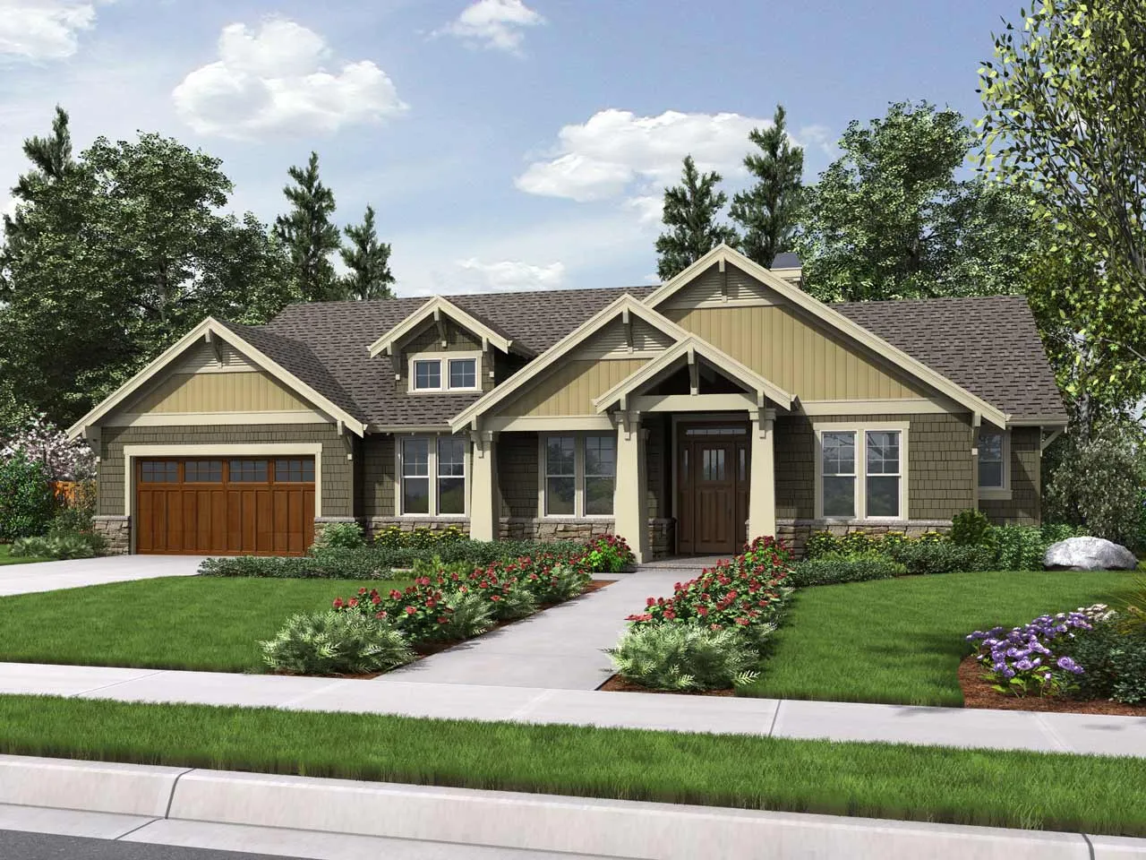 3 Bedroom, 2Bath Craftsman HousePlan #74-784 Questions & Answers