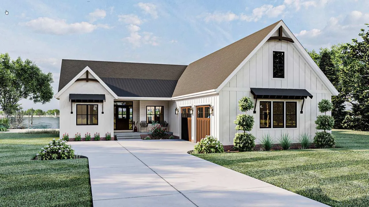 3 Bedroom, 2Bath Modern Farmhouse HousePlan #52-491 Questions & Answers