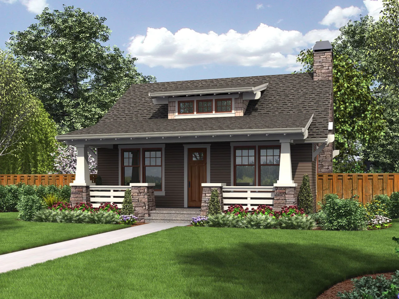 1 Bedroom, 1Bath Bungalow HousePlan #74-800 Questions & Answers