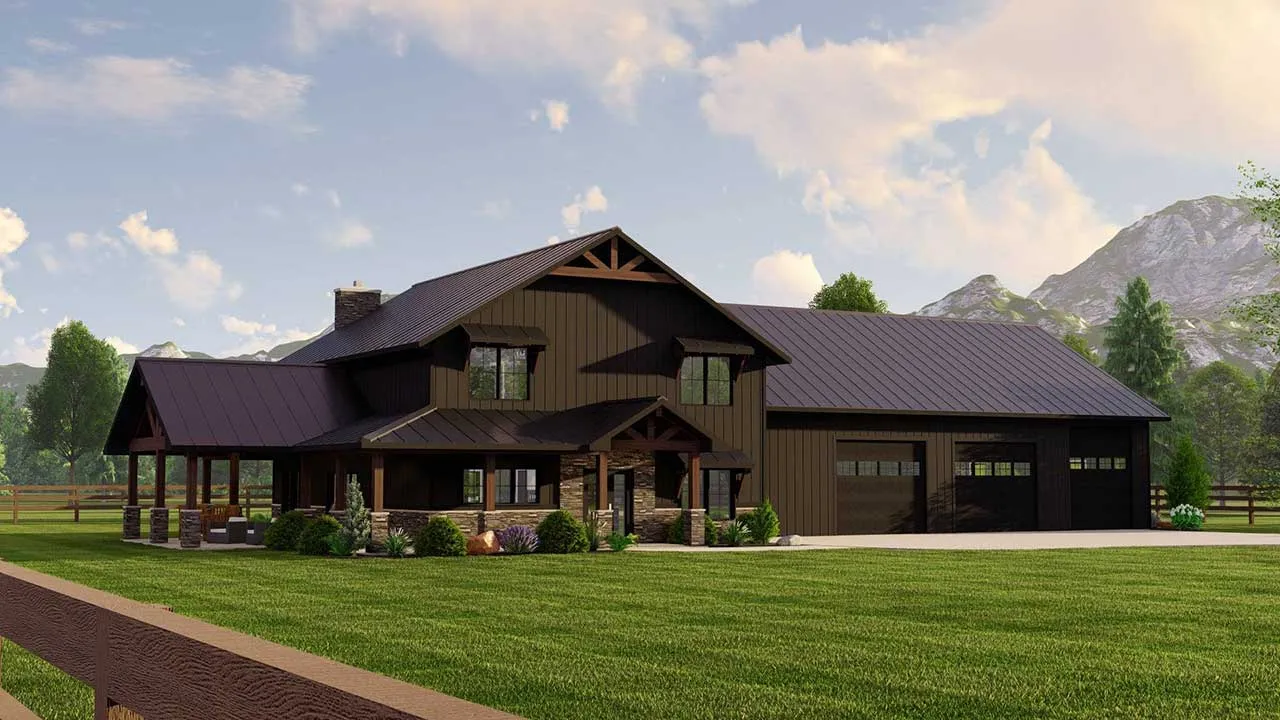 3 Bedroom, 2Bath Modern Farmhouse HousePlan #104-224 Questions & Answers