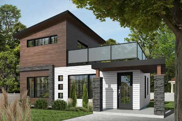 2 Bedroom, 2Bath Modern HousePlan #5-1240 Questions & Answers