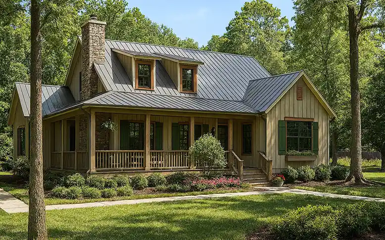 4 Bedroom, 2Bath Country HousePlan #12-340 Questions & Answers