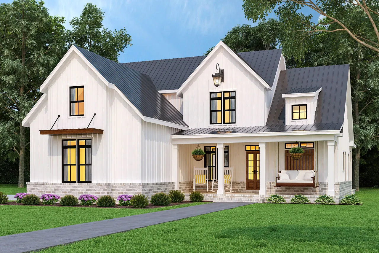 3 Bedroom, 3Bath Modern Farmhouse HousePlan #24-250 Questions & Answers