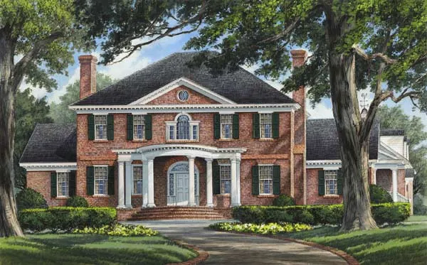 5 Bedroom, 5Bath Southern Colonial HousePlan #57-210 Questions & Answers