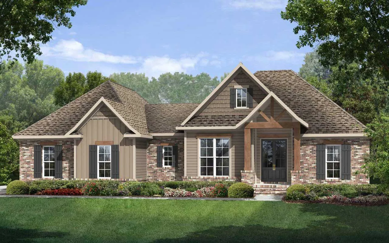 3 Bedroom, 2Bath French Country HousePlan #50-171 Questions & Answers