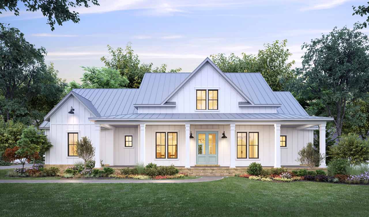 Could you please tell me what is the color/type of roof on this exact house pictured for house plan 91-180?