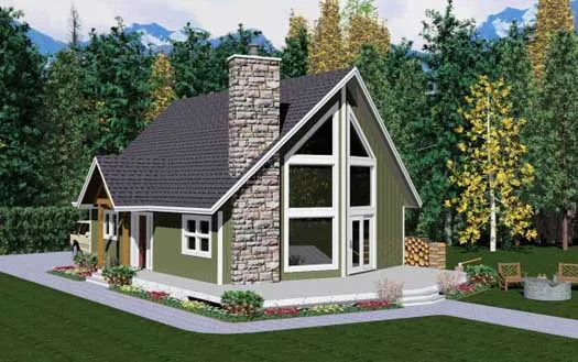 2 Bedroom, 2Bath Contemporary HousePlan #32-115 Questions & Answers