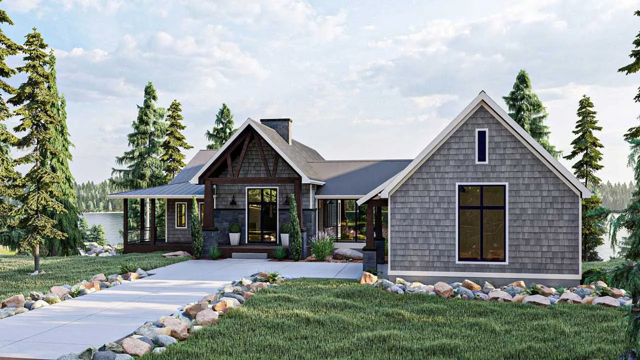 1 Bedroom, 1Bath Acadian HousePlan #52-504 Questions & Answers