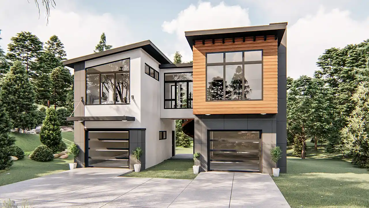 1 Bedroom, 1Bath Modern HousePlan #52-405 Questions & Answers