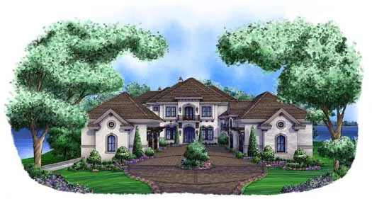 6 Bedroom, 7Bath Tuscan HousePlan #55-240 Questions & Answers