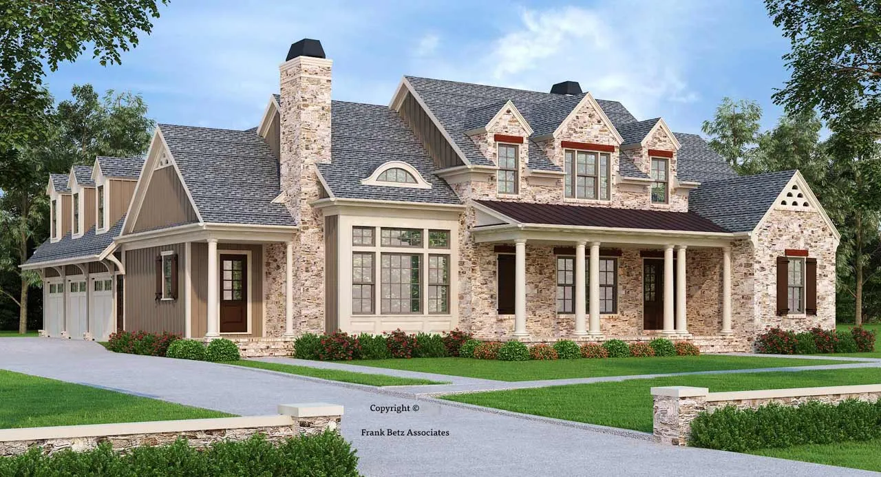 4 Bedroom, 3Bath English Country HousePlan #85-211 Questions & Answers