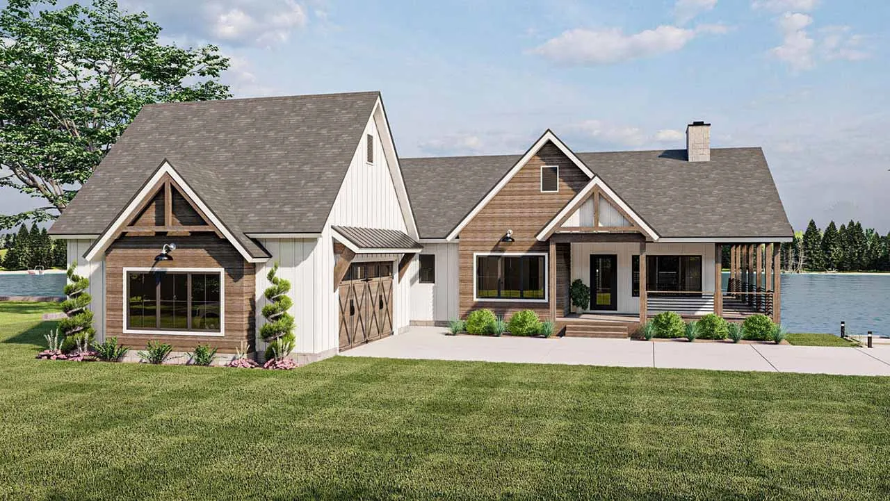 2 Bedroom, 2Bath Modern Farmhouse HousePlan #52-520 Questions & Answers