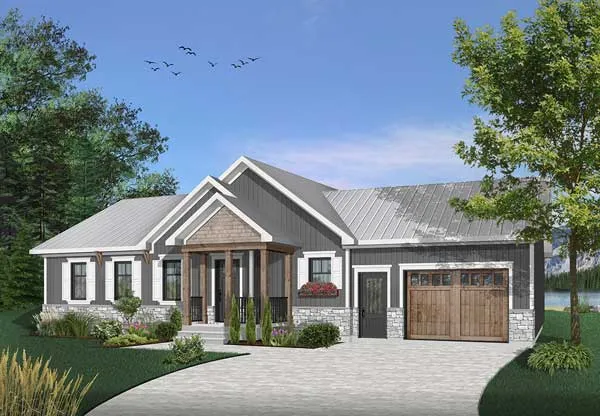 2 Bedroom, 1Bath Ranch HousePlan #5-1254 Questions & Answers