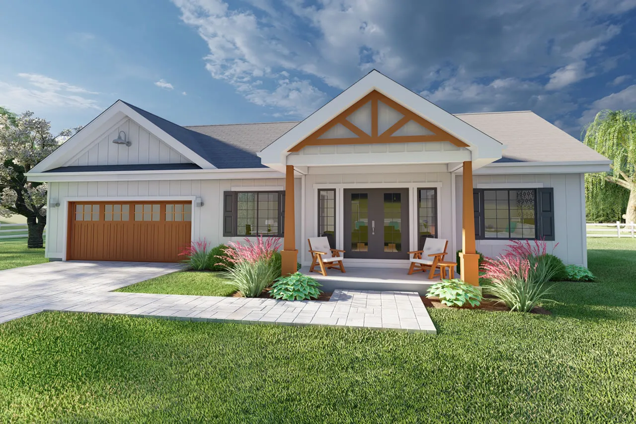 2 Bedroom, 2Bath Modern Farmhouse HousePlan #32-155 Questions & Answers