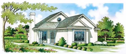 2 Bedroom, 1Bath Cottage HousePlan #30-106 Questions & Answers