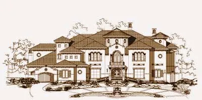 8 Bedroom, 8Bath Mediterranean HousePlan #19-940 Questions & Answers