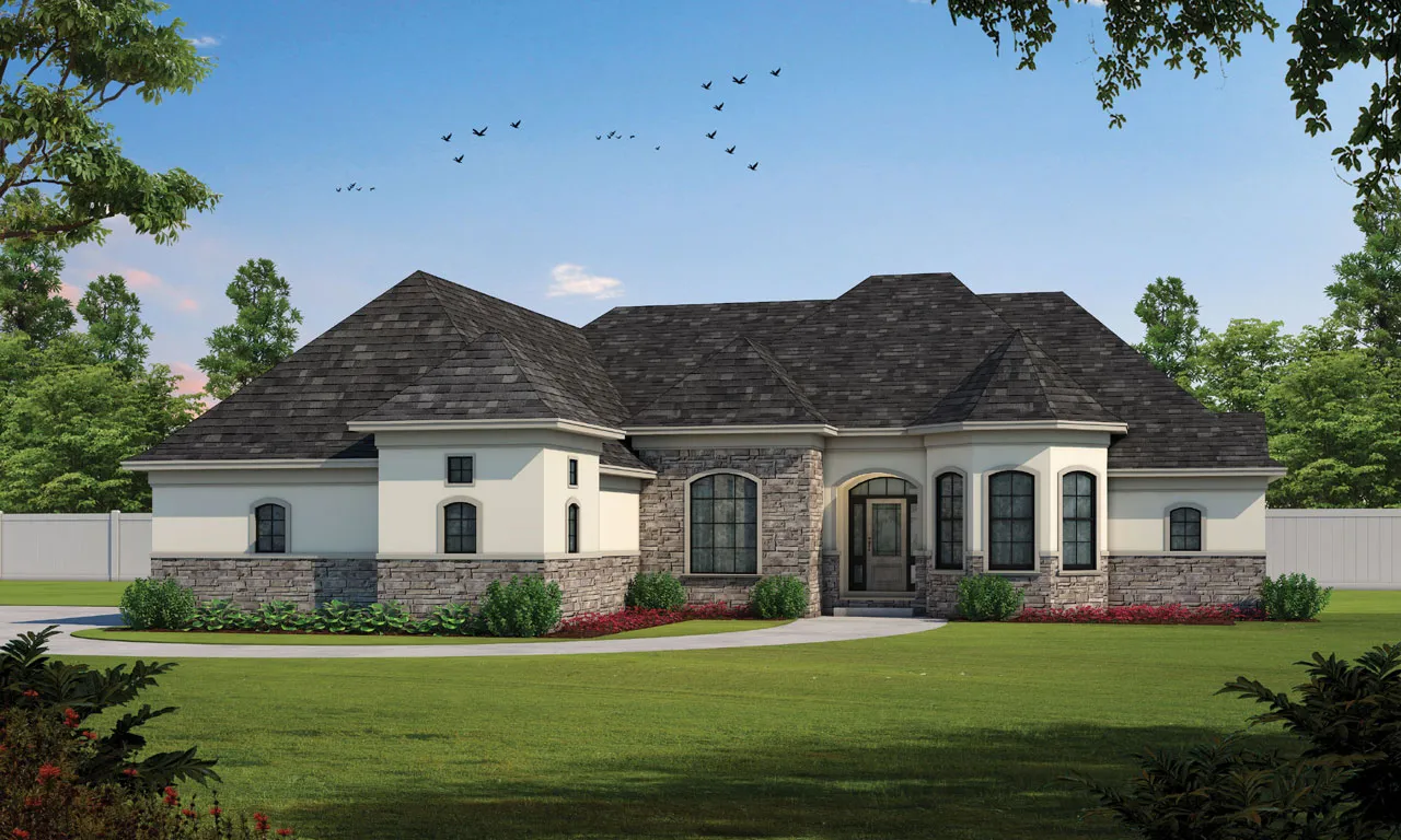 4 Bedroom, 3Bath European HousePlan #10-1232 Questions & Answers