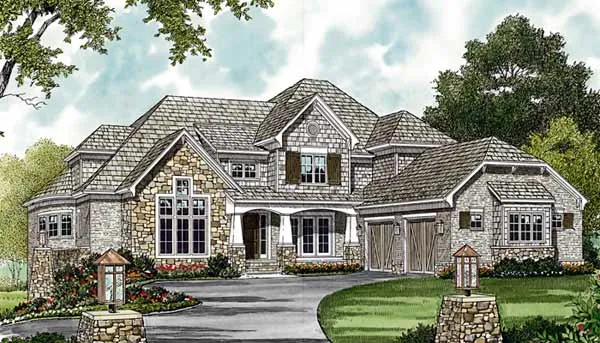 6 Bedroom, 5Bath Cottage HousePlan #106-597 Questions & Answers