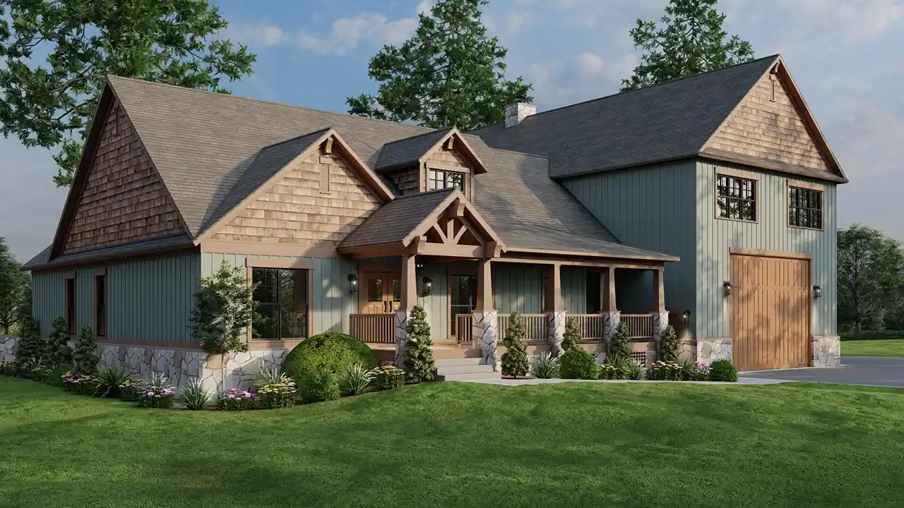 4 Bedroom, 5Bath Craftsman HousePlan #12-1604 Questions & Answers