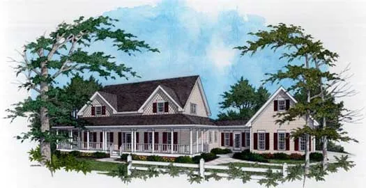 4 Bedroom, 3Bath Farm HousePlan #4-220 Questions & Answers