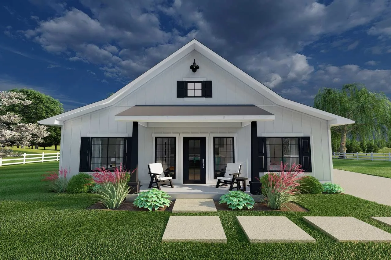 3 Bedroom, 2Bath Modern Farmhouse HousePlan #32-157 Questions & Answers