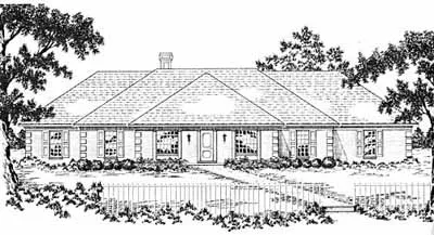 4 Bedroom, 3Bath Ranch HousePlan #18-481 Questions & Answers