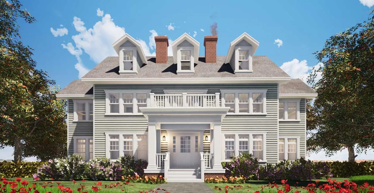 4 Bedroom, 4Bath Southern Colonial HousePlan #39-139 Questions & Answers