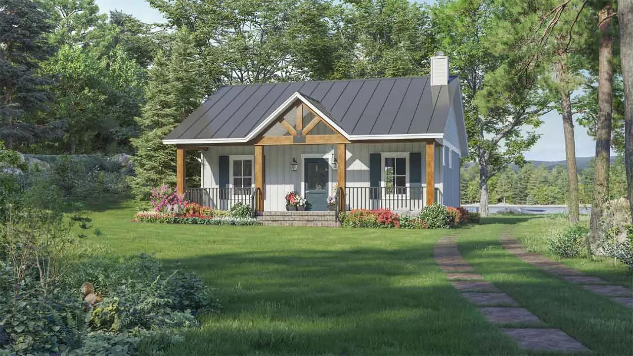 1 Bedroom, 1Bath Cottage HousePlan #2-403 Questions & Answers