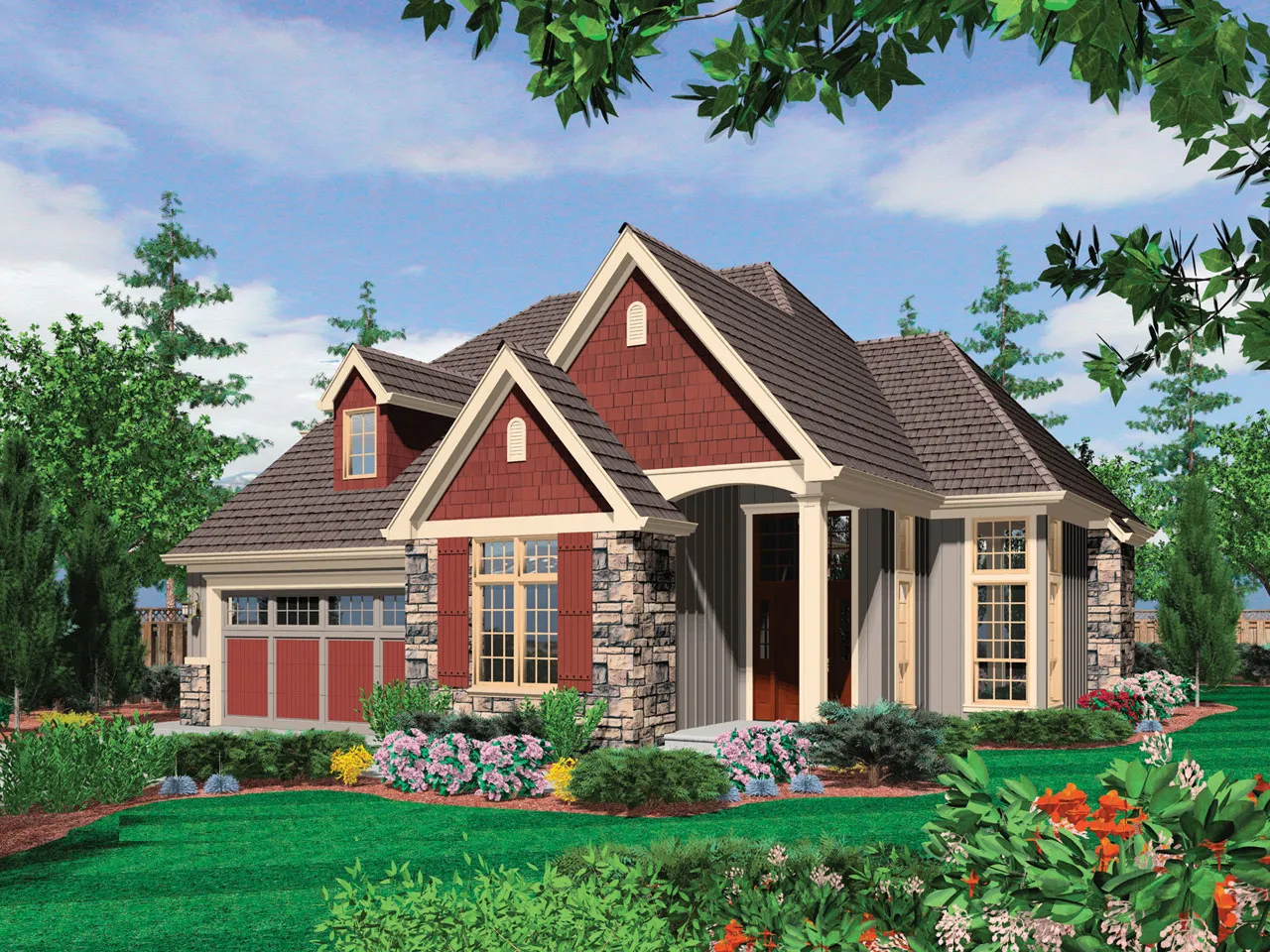 3 Bedroom, 2Bath Cottage HousePlan #74-634 Questions & Answers