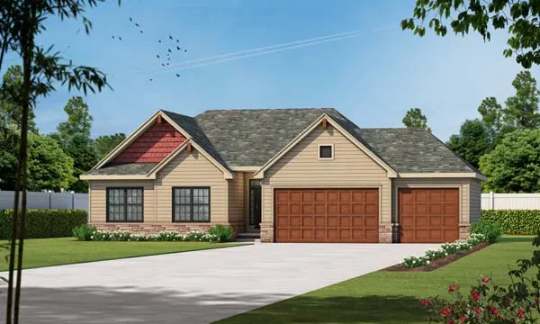 3 Bedroom, 2Bath Craftsman HousePlan #10-1803 Questions & Answers