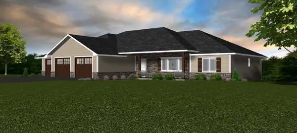 3 Bedroom, 2Bath Ranch HousePlan #97-107 Questions & Answers