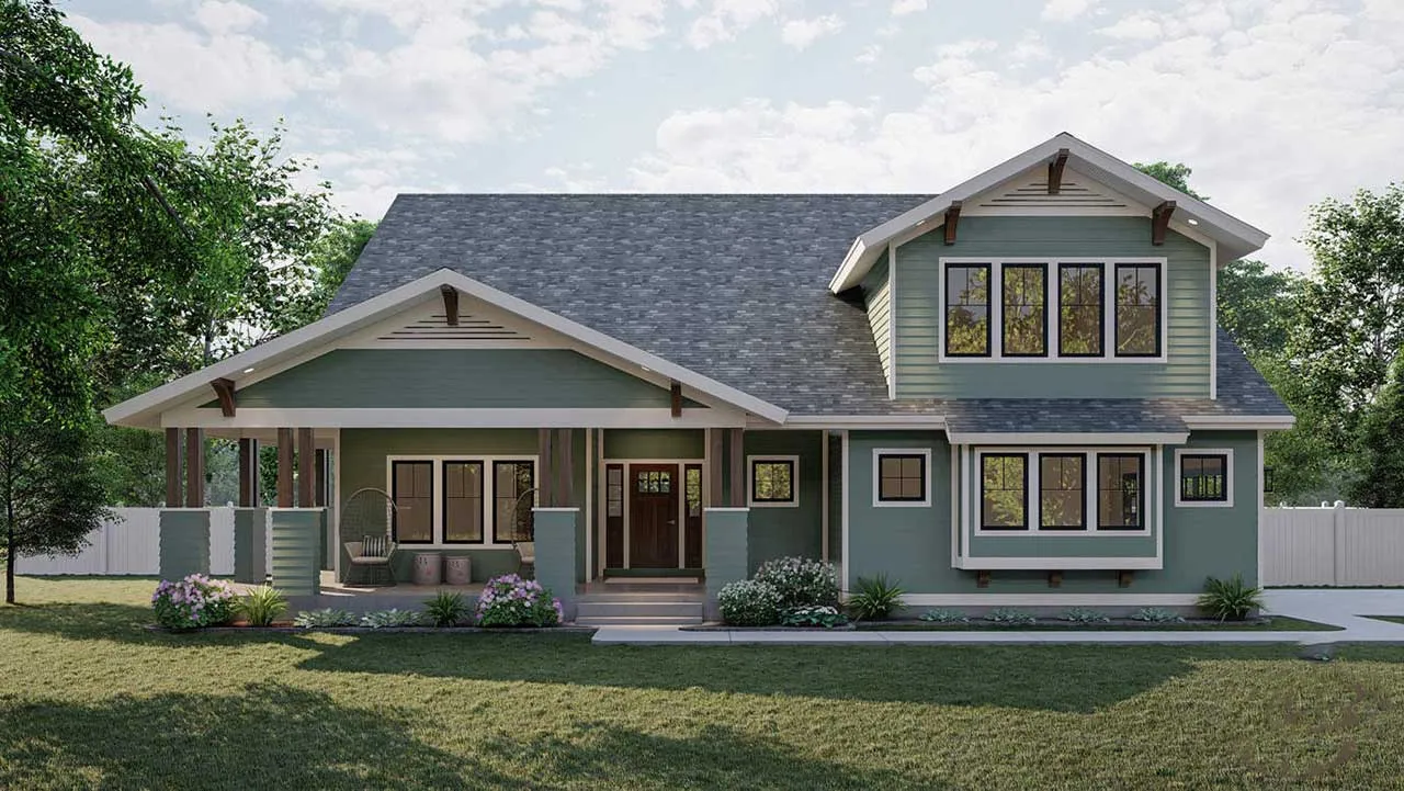 3 Bedroom, 2Bath Craftsman HousePlan #52-539 Questions & Answers