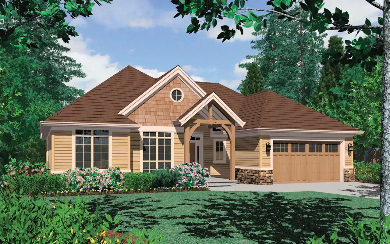 3 Bedroom, 2Bath Craftsman HousePlan #74-142 Questions & Answers