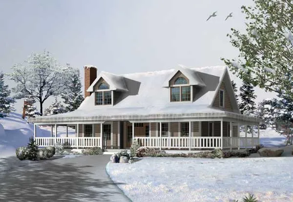 can this house plan have 9 foot main floor ceilings. what is the height of this house