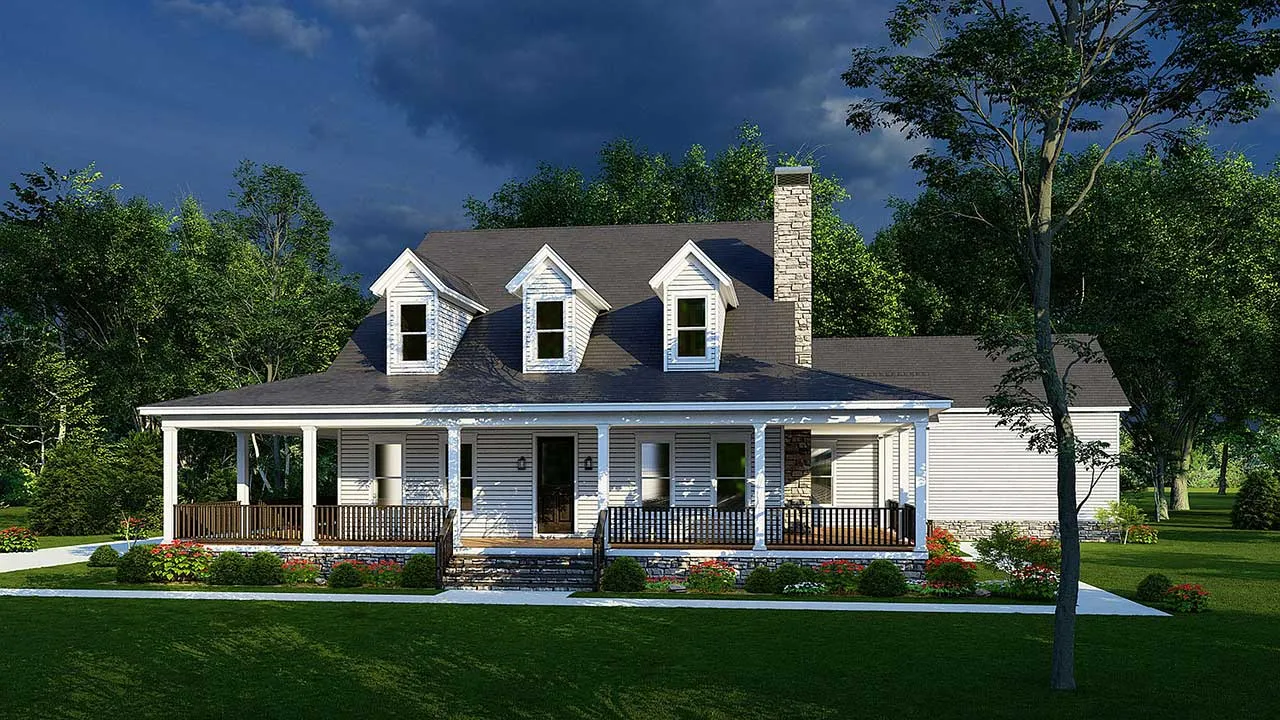 4 Bedroom, 2Bath Country HousePlan #12-1647 Questions & Answers