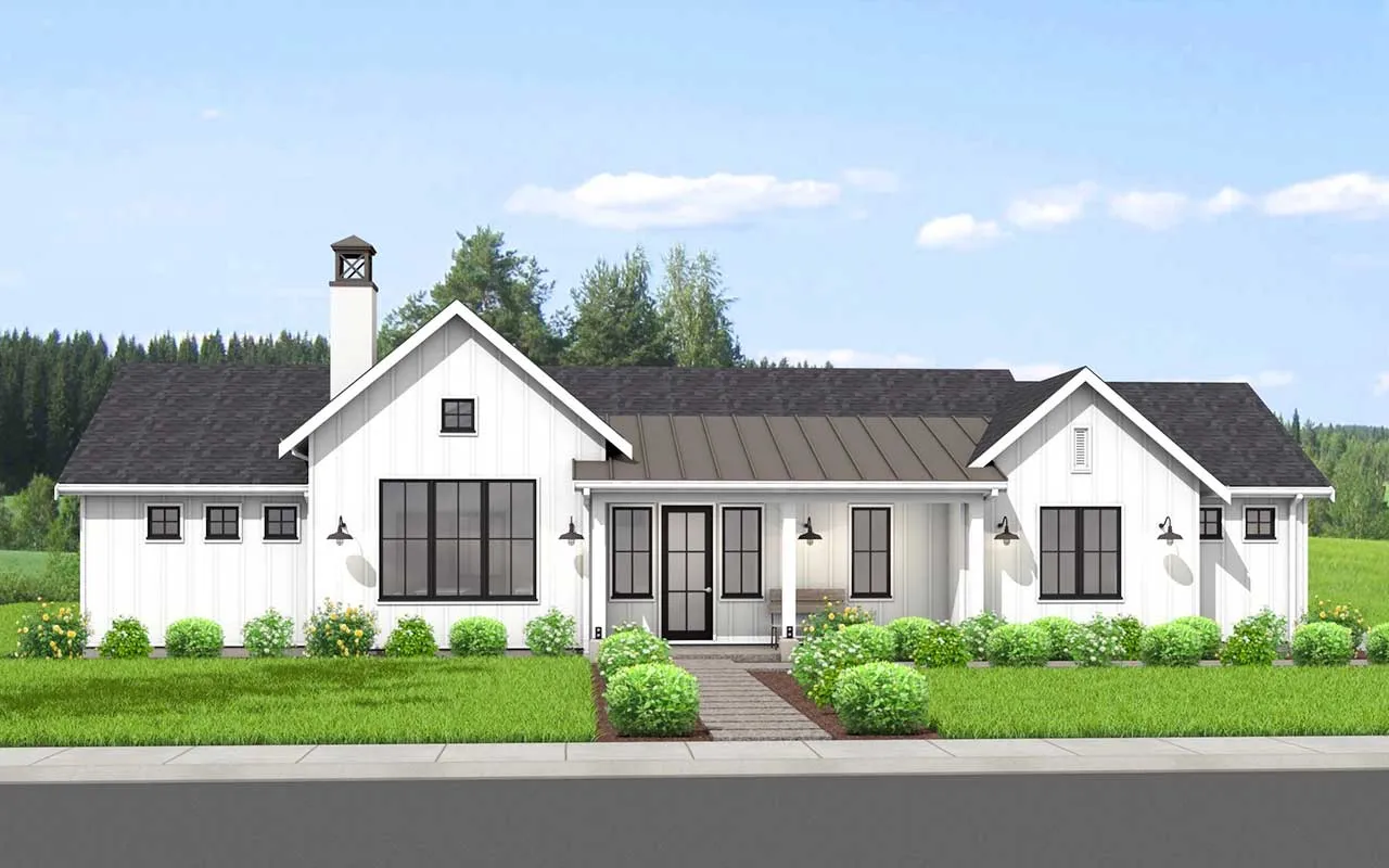 Can this plan have a front entry garage instead of side entry?