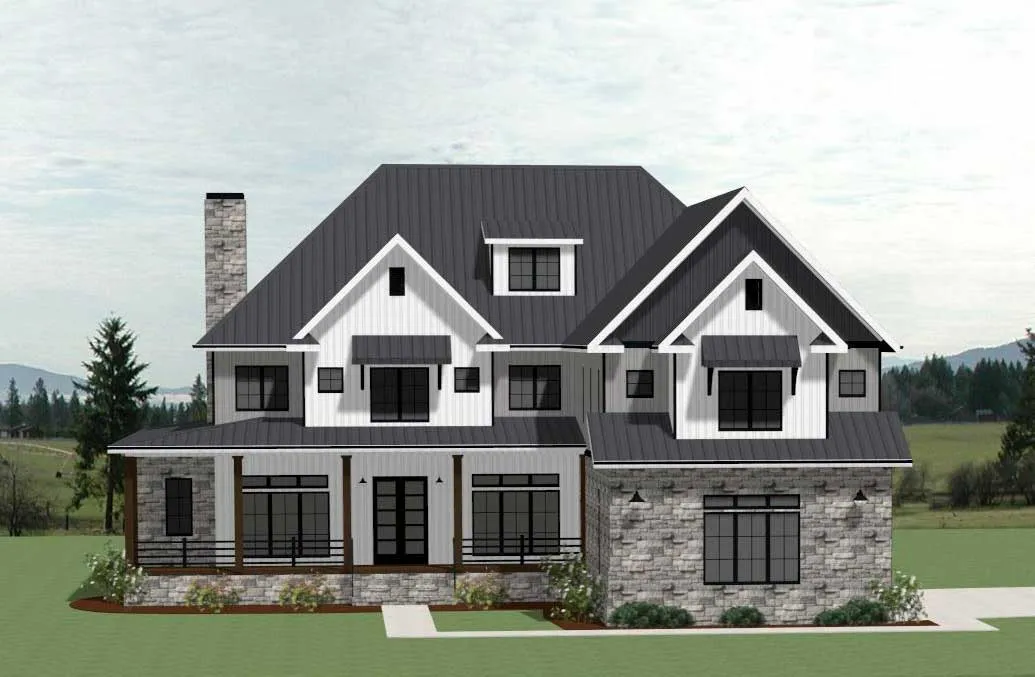 5 Bedroom, 4Bath Luxury HousePlan #90-189 Questions & Answers