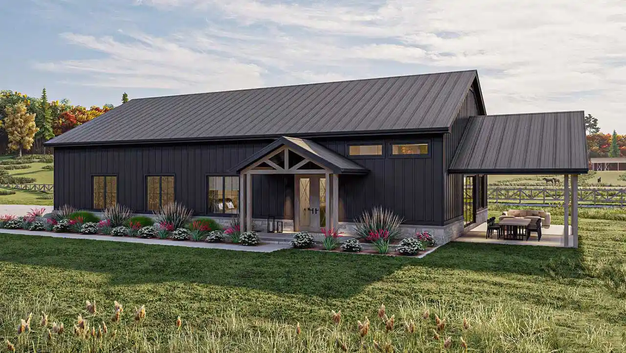 2 Bedroom, 2Bath Barndominium HousePlan #52-611 Questions & Answers